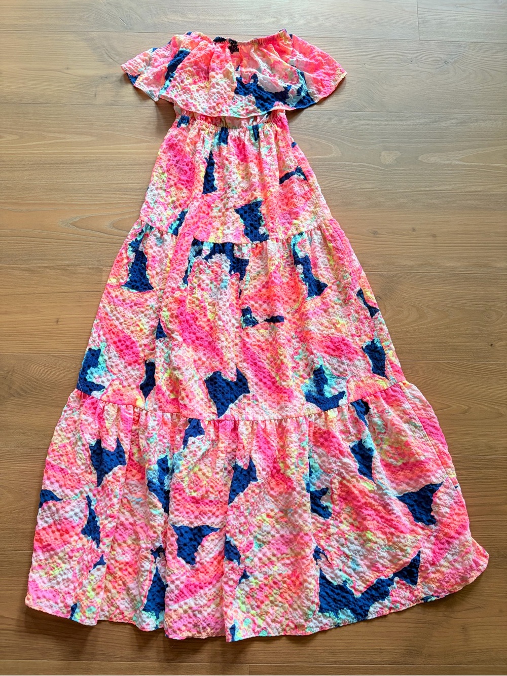 Lilly Pulitzer Strapless Caridee Maxi Dress